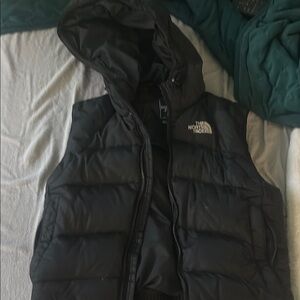 The North Face Black Puffer Vest